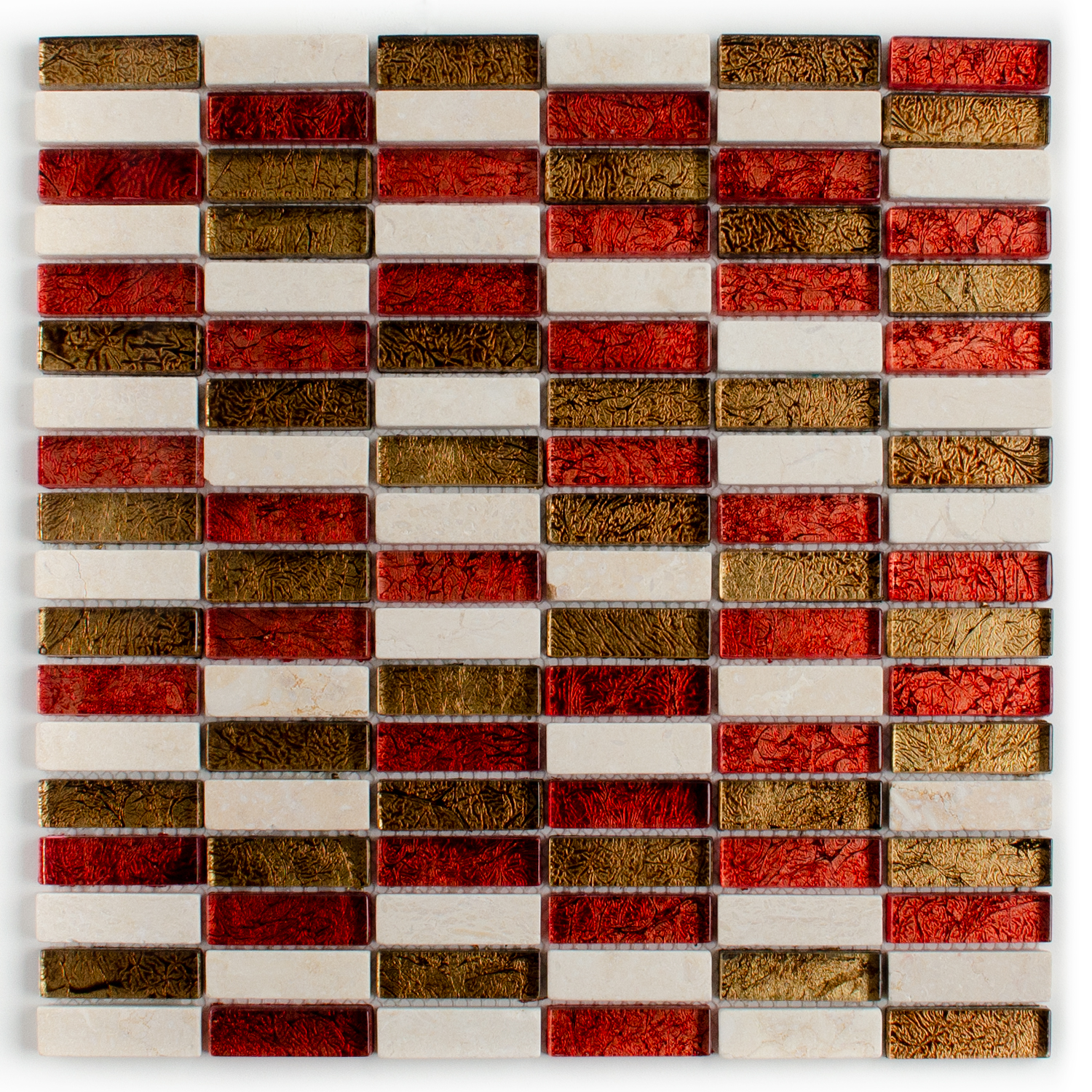 Glas Naturstein Mosaik Noel Gold Braun Metall-BEN10396 Glas Naturstein Mosaik Noel Gold Braun Metall-BEN10396