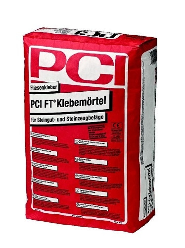 PCI FT Fliseklæber Klæbemørtel grå til belægninger af fajance og stentøj