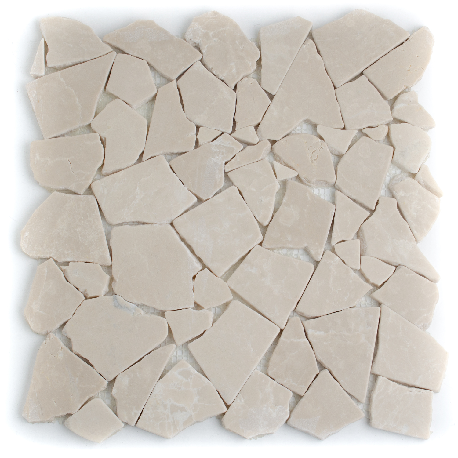 Natursteinmosaik Marmorbruch Crema Beige Nelenia-BEN10283 Natursteinmosaik Marmorbruch Crema Beige Nelenia-BEN10283