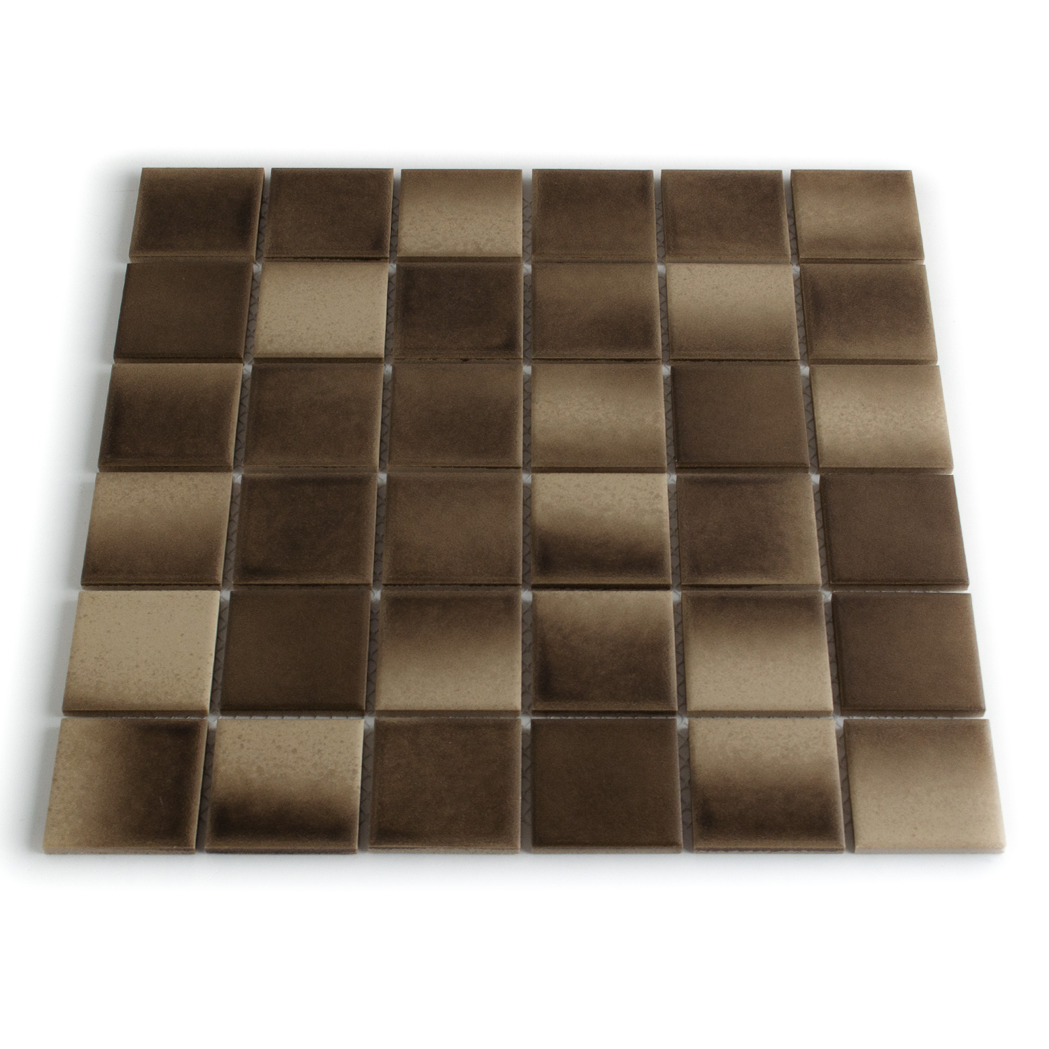 Keramikmosaik Terrakotta Braun Mix Kathi Mosaikfliese 1 Paket-BEN10224.5