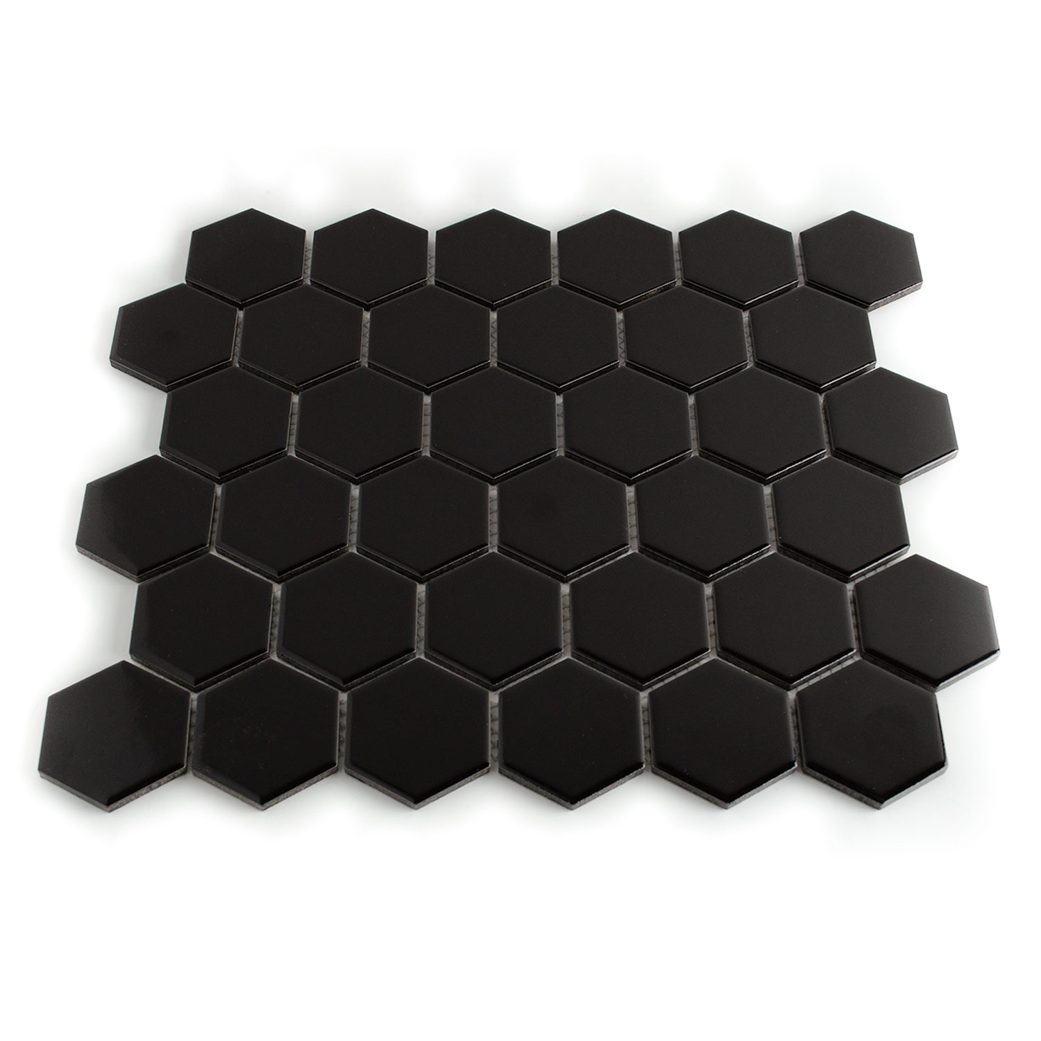Pamela Keramikmosaik Hexagon Mosaikfliese 48 Glänzend-BEN10225.2