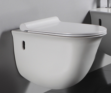 Design væghængt wc med softclose wc-sæde