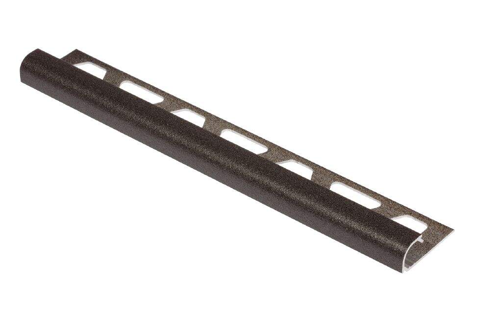 Fliseskinner 11 mm Fliseprofil Schlüter Rail Rondec Rustfrit stål 2,5 rm