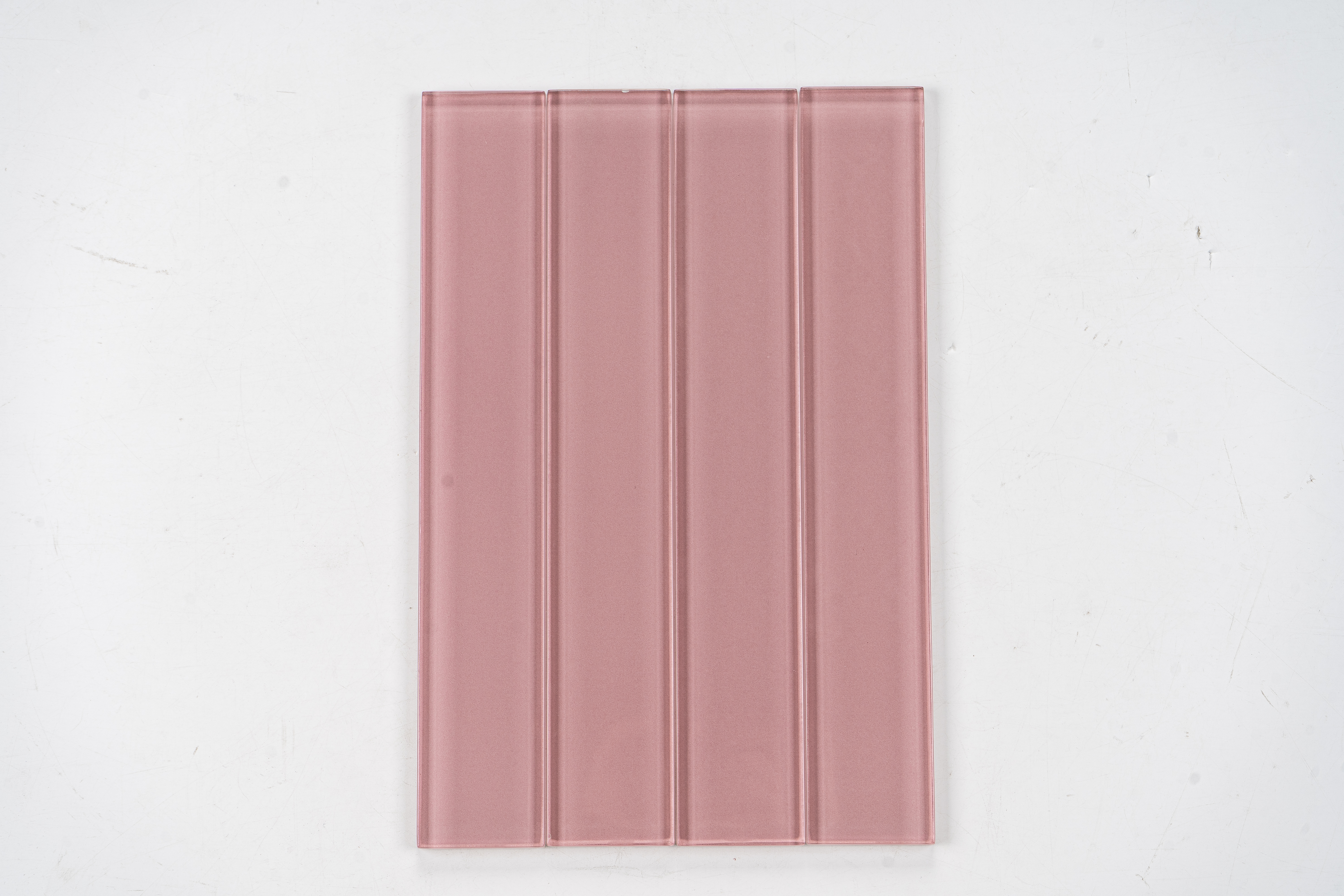 Glasmosaik Tile 8mm Pink