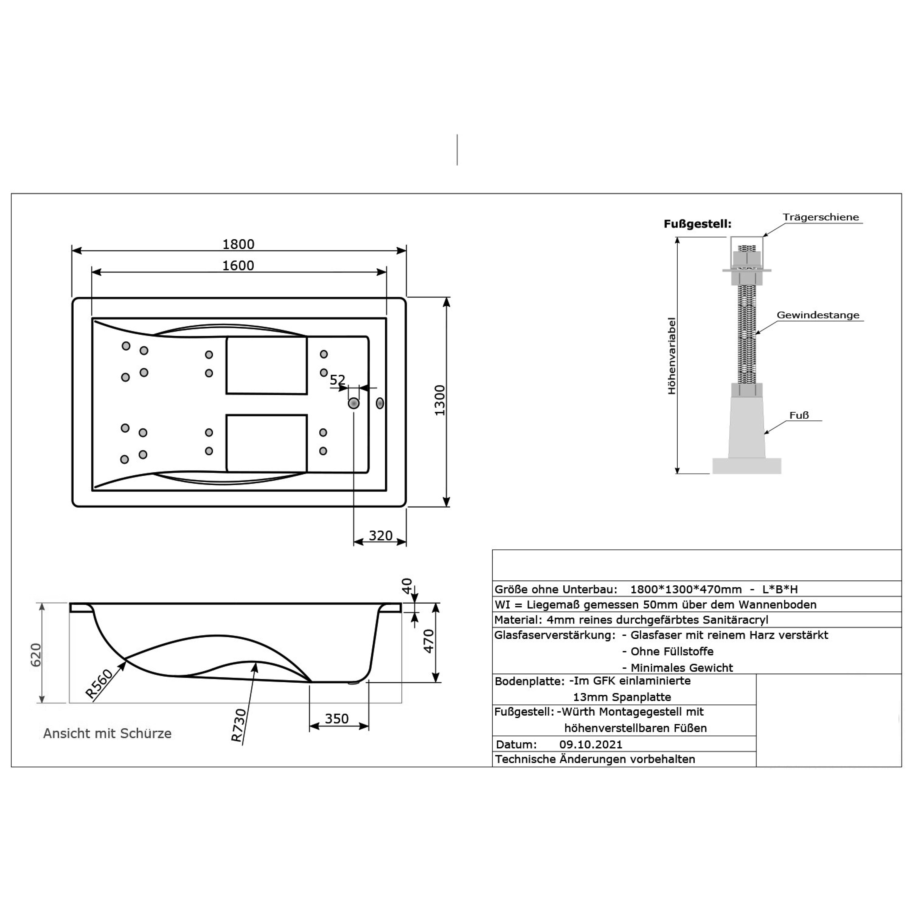 Badewannen Whirlpool mit 24 Massagedüsen Spa Bali Tenganan THREE in weiss MADE IN GERMANY-BEN10153.14 Badewannen Whirlpool mit 24 Massagedüsen Spa Bali Tenganan THREE in weiss MADE IN GERMANY-BEN10153.14