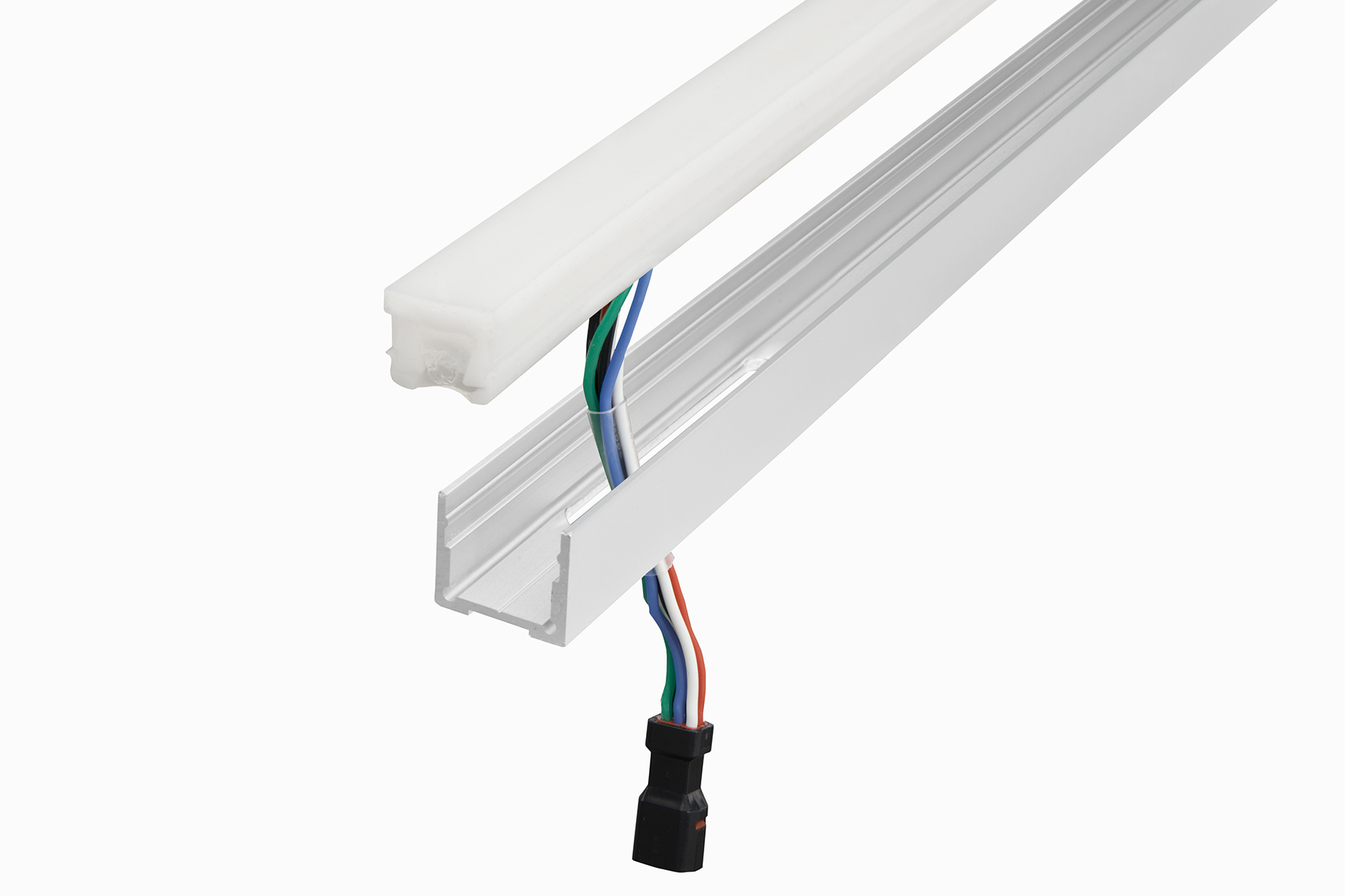 Schlüter Tile Rail LIPROTEC LED RGB+White Bluetooth-fjernbetjening 250 cm