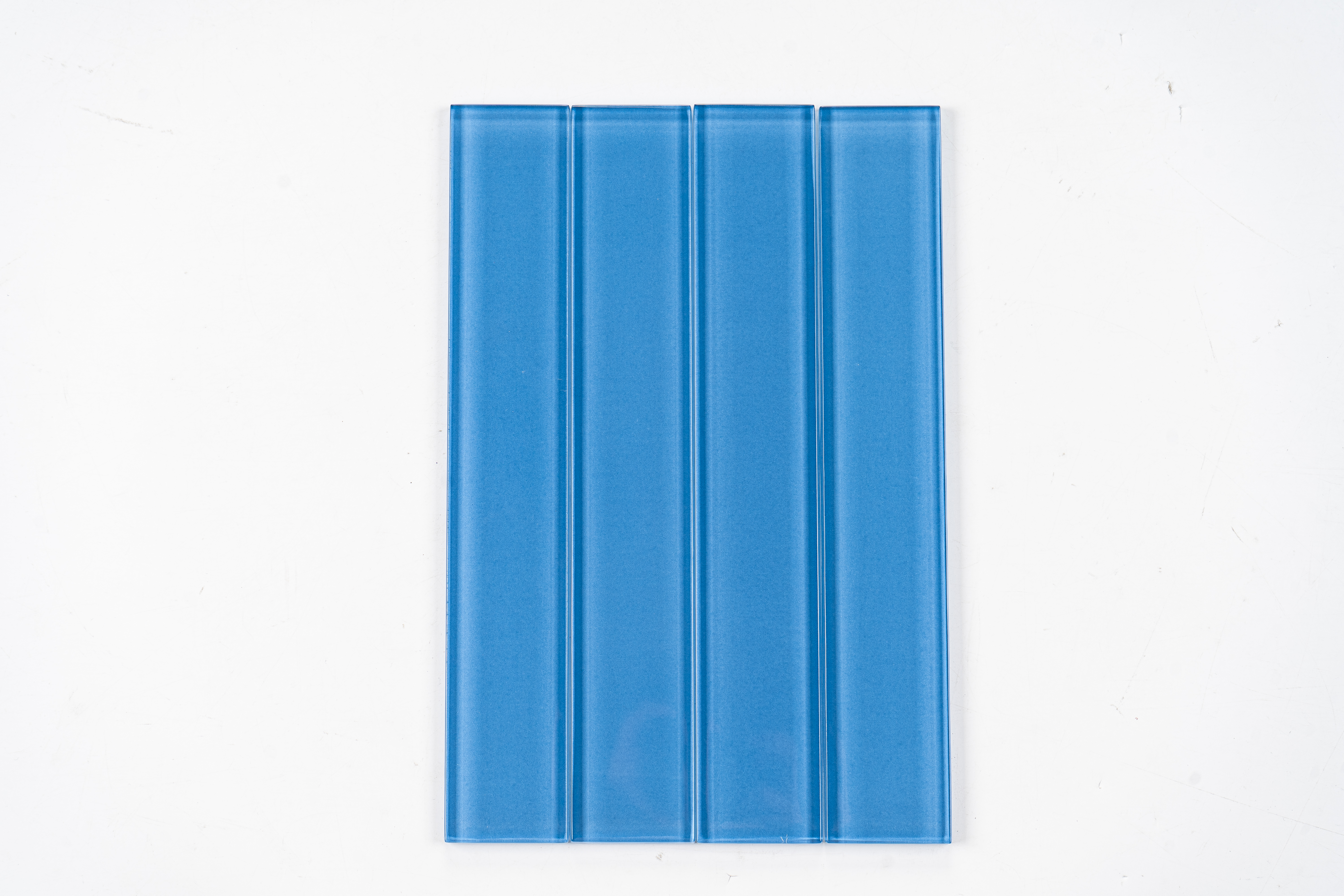 Glasmosaik Tile 8mm Blau