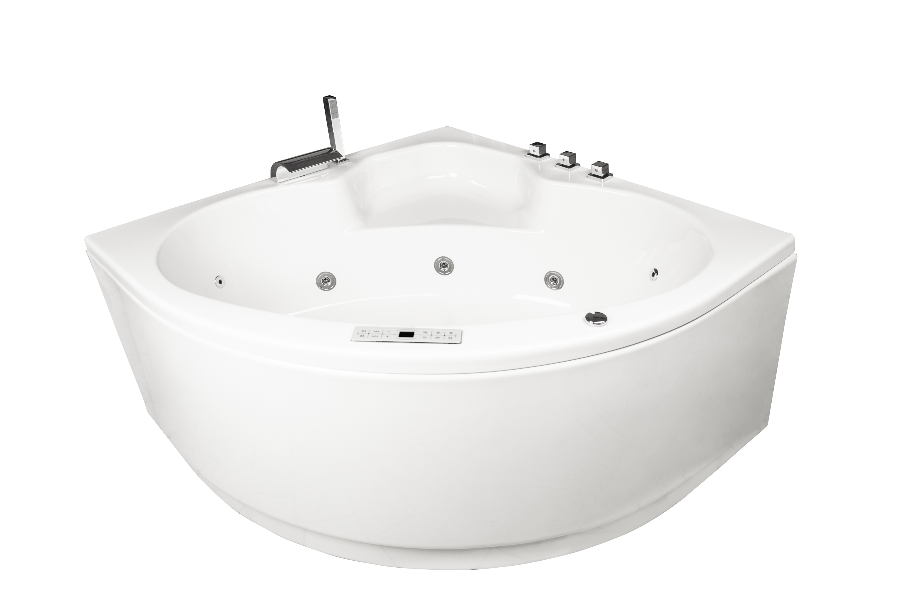 Eck Badewannen Whirlpool mit 21 Massagedüsen Spa Bali Tulamben THREE in 3 größen weiss MADE IN GERM-BEN10150.78 Eck Badewannen Whirlpool mit 21 Massagedüsen Spa Bali Tulamben THREE in 3 größen weiss MADE IN GERM-BEN10150.78