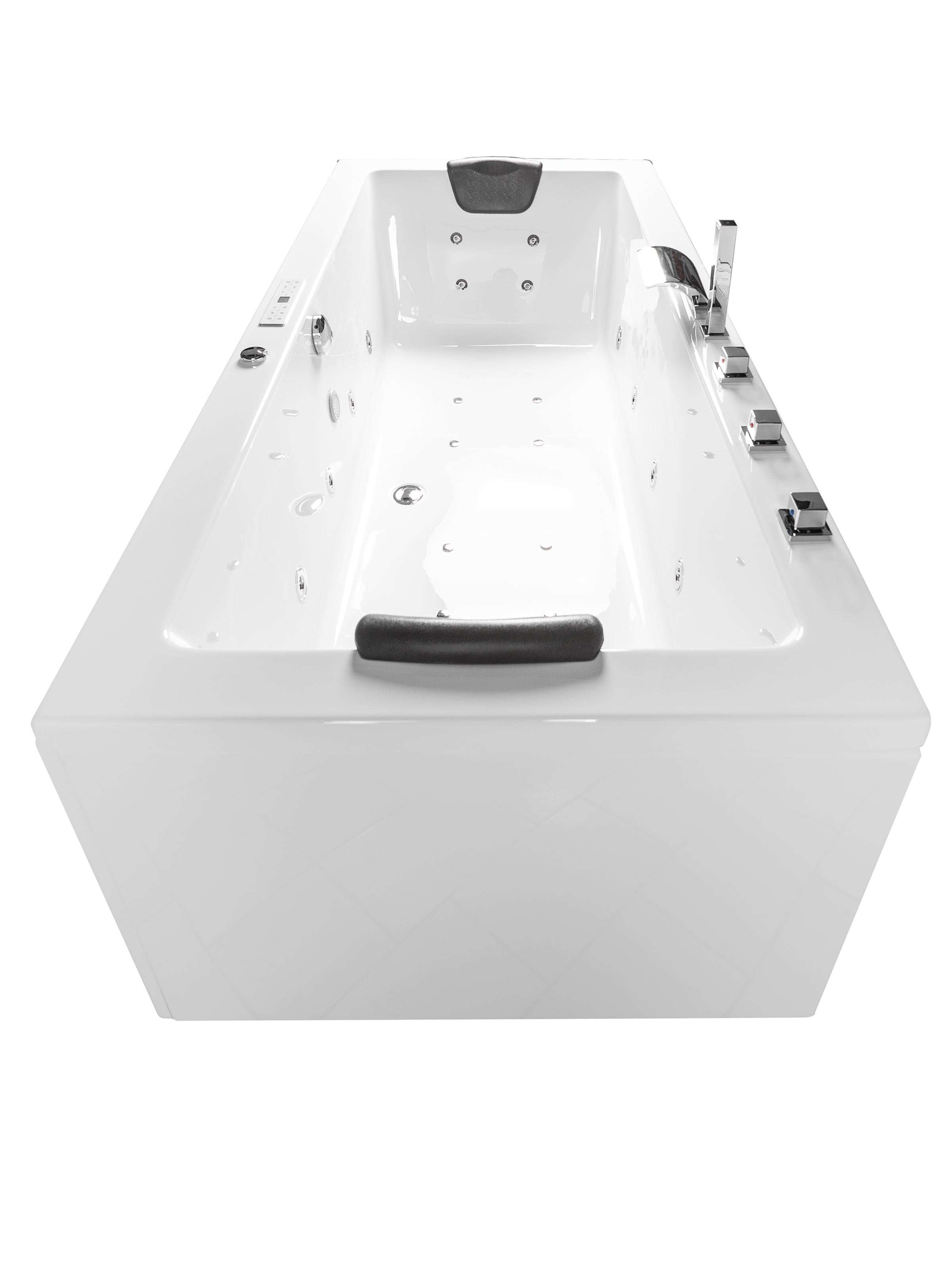 Badewannen Whirlpool mit 24 Massagedüsen Spa Bali Tenganan TWO in weiss MADE IN GERMANY-BEN10152.233