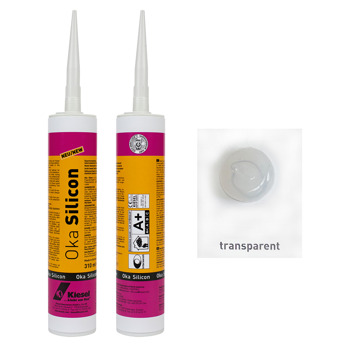 Silikone Silikonefugemasse Oka Silicone