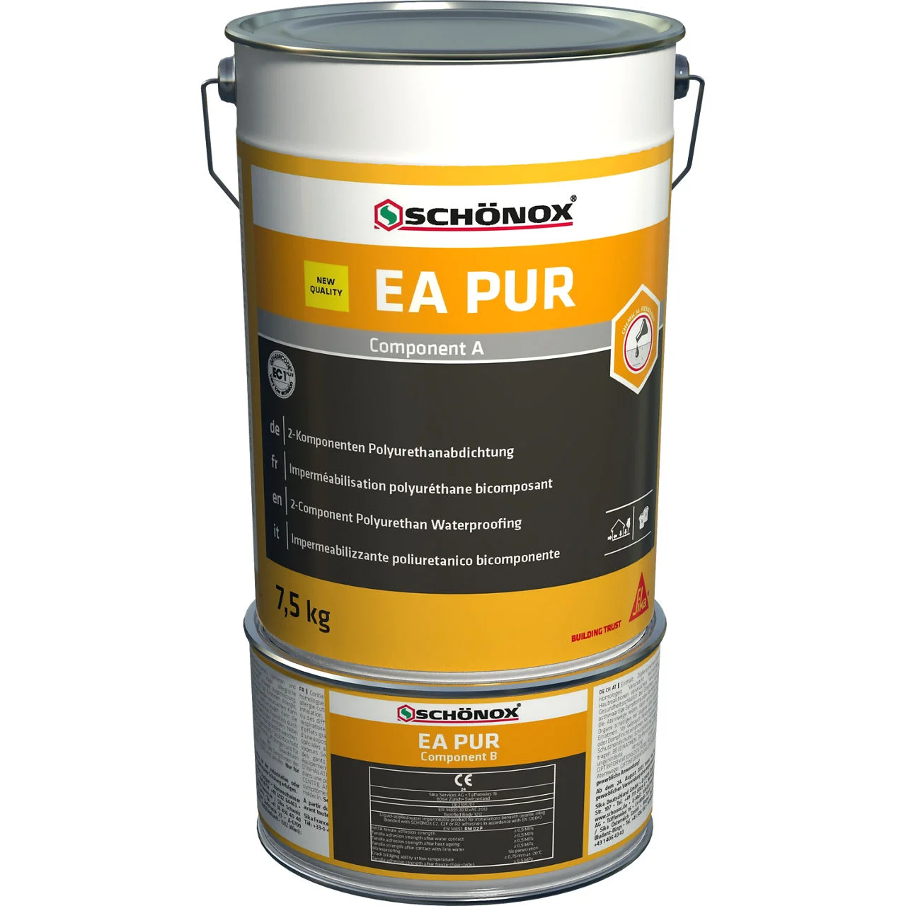 Schönox EA PUR 2-Komponentige Polyurethan Abdichtung 10KG