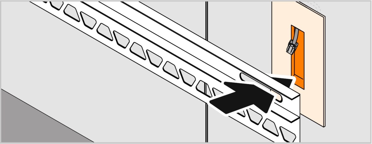 Niedervolt-Hohlwanddose  Schlüter Fliesen Profile PZH-BEN10232